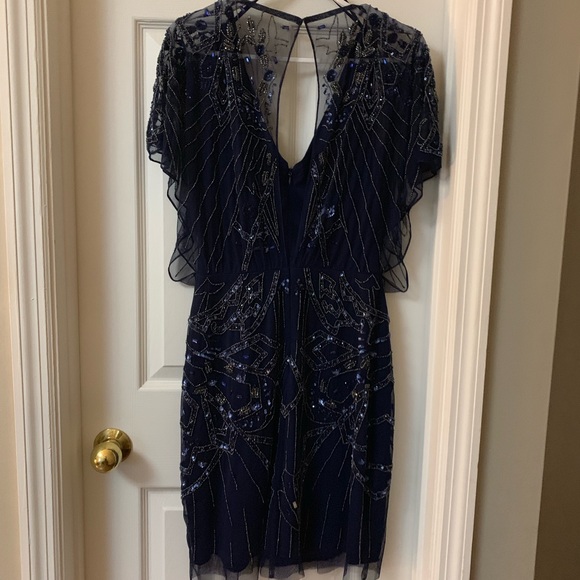 Aidan Mattox Dresses & Skirts - Beaded Royal Blue Dress - Aidan Mattox